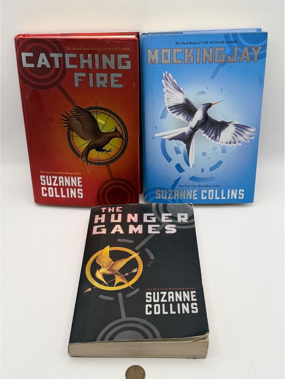 The Hunger Games trilogy paperback set by Suzanne Collins